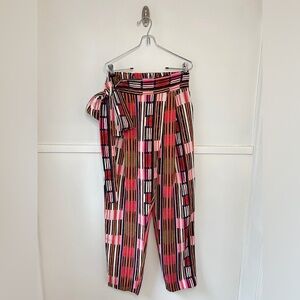 Apiece Apart Isa Wrap Pant in Borderline Print